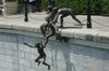Antique design outdoor Bronze Naughty Boys Sculpture ___.jpg